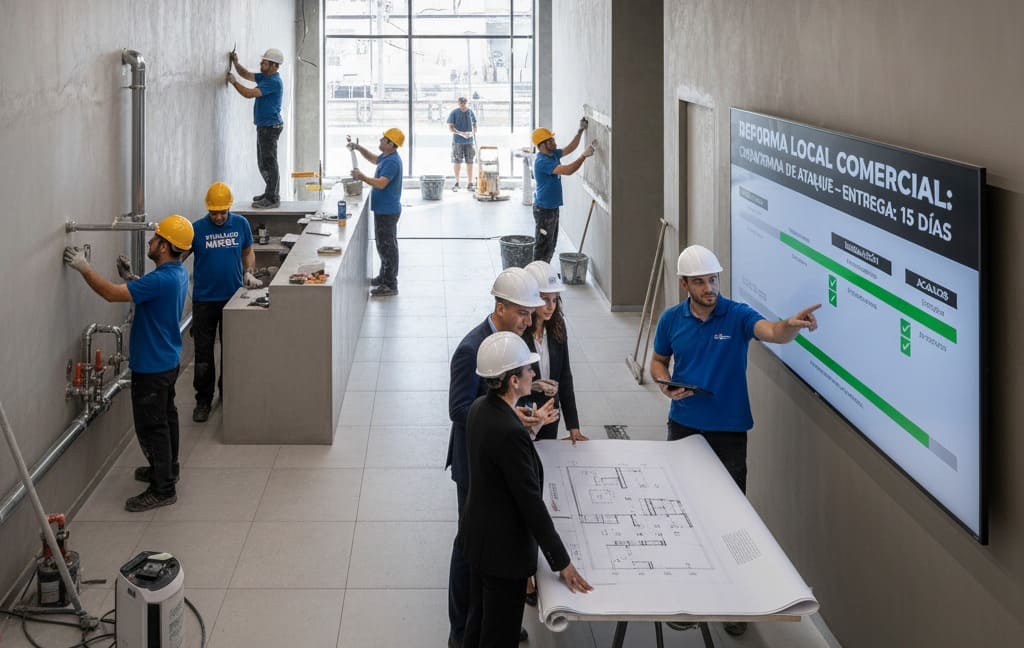 reforma local comercial